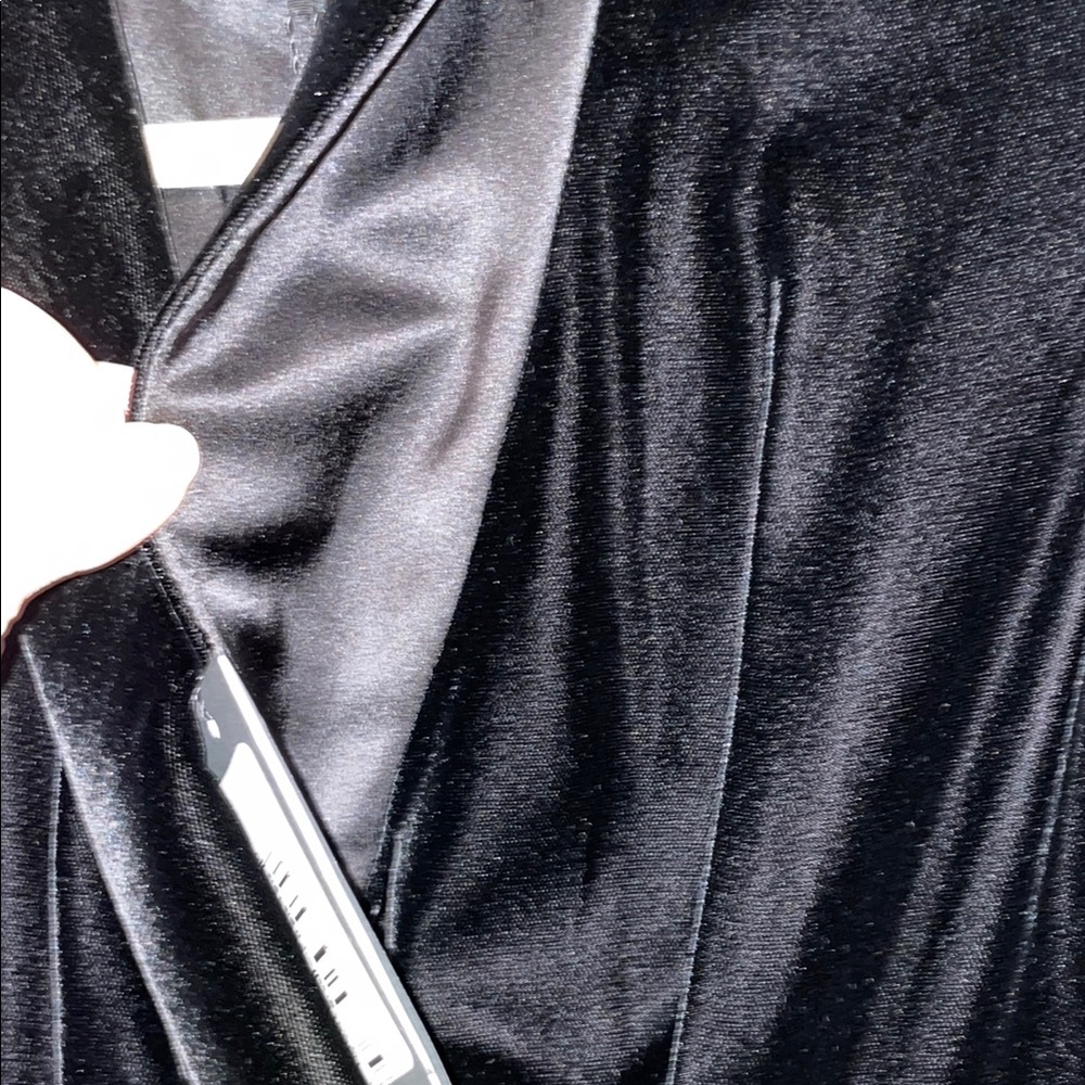 Giorgio Armani Black Velvet Dress - Picture 8 of 13